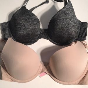 Bundle of 2 VICTORIA’S SECRET bras size 32C PINK